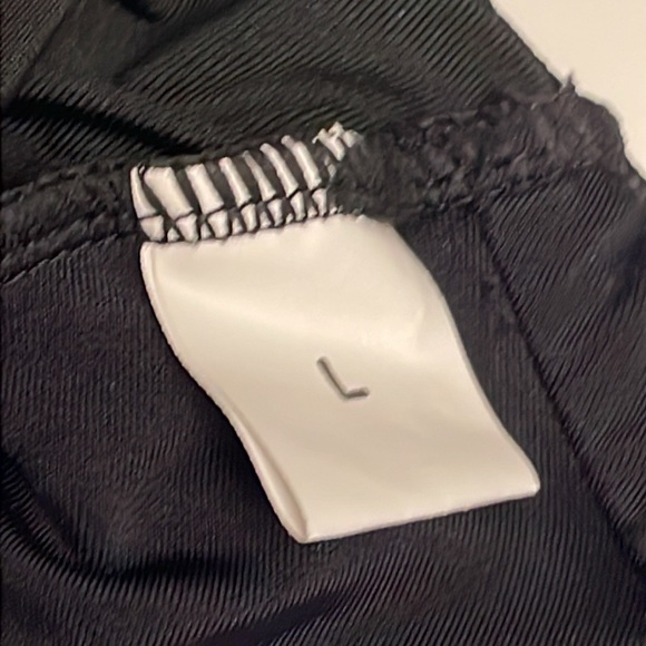 Cupshe Black Cutout Halter Style One Piece Monokini Bathing Suit, Size L - Picture 16 of 16